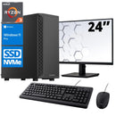 ScreenON - Office Set - X105125 - V1 (OfficePC.X105125 + 24 Inch Monitor + Toetsenbord + Muis) - ScreenOn