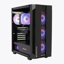 ScreenON - Racing Gaming Set + Ferrari Flag - F5225027 - (GamePC.F12050 + 27 Inch Monitor + Toetsenbord + Muis + Controller + Gratis Ferrari Flag) - ScreenOn