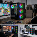 ScreenOn - Gaming PC | AMD Ryzen 7 - 5800X | NVIDIA RTX 5060 | 32 GB DDR4 | 1 TB SSD | WiFi | Windows 11