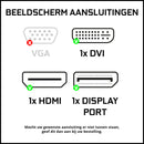 ScreenON - Intel Core i7 - 1000GB SSD - 32GB RAM - RTX 3050 - Gaming Set - V92024527 (27" Monitor + Toetsenbord + Muis)