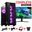 Screenon - Set de jeu - X100128 - V2 (GamePc.x100128 + moniteur de 27 pouces + clavier + souris)