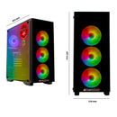 Screenon - Set de jeu T46187 -S2 (GamePc.T46187 + Moniteur de 24 pouces + clavier + souris)