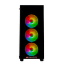 Screenon - Set de jeu T46187 -W3 (GamePc.T46187 + moniteur de 27 pouces + clavier + souris et pad de souris + casque et support)