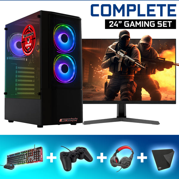 Screenon - Set de jeu - V115131 - V1 (GamePc.V115131 + Moniteur de 24 pouces + clavier + souris)