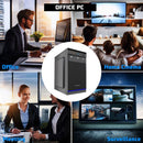 Ensemble PC complet Intel | Intel Core i5 | 16 Go DDR4 | 1 TB SSD - NVME + moniteur de 24 pouces + souris + clavier | Windows 11 Pro
