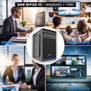 Intel Compleet PC + 24" Monitor + Muis & Toetsenbord | Intel Core i5 | 16 GB DDR4 | 500 GB SSD | RTX 3050 | Windows 11 Pro + WiFi & Bluetooth