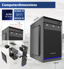 Ensemble PC complet Intel | Intel Core i7 | 16 Go DDR4 | 1 TB SSD - NVME + 2 x moniteur de 24 pouces + souris + clavier | Windows 11 Pro