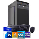Ensemble PC complet Intel | Intel Core i5 | 16 Go DDR4 | 1 TB SSD - NVME + MUIS et clavier | Windows 11 Pro