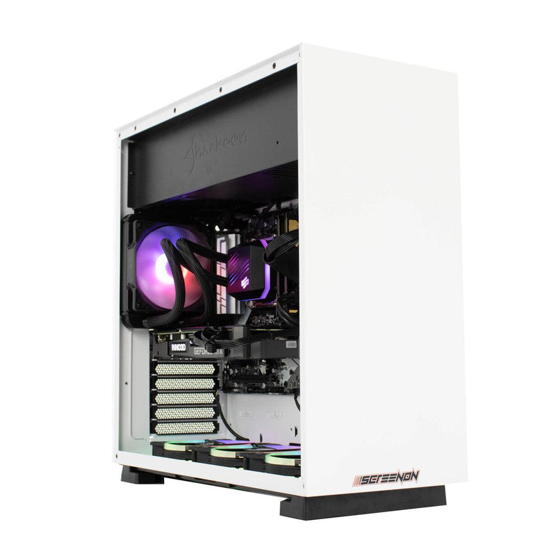 AMD Ryzen 7 3700X High-End Game PC / Streaming Computer - RTX 3060 12GB - 16GB RAM - 480GB SSD - 2TB HDD - ScreenOn