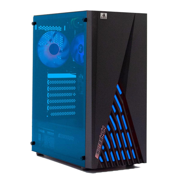 Basis Game PC V2.0 - Ryzen 5 - 8GB DDR4 - 240GB M.2 SSD - Windows 11 Pro - Radeon RX 550 - Blauw - ScreenOn