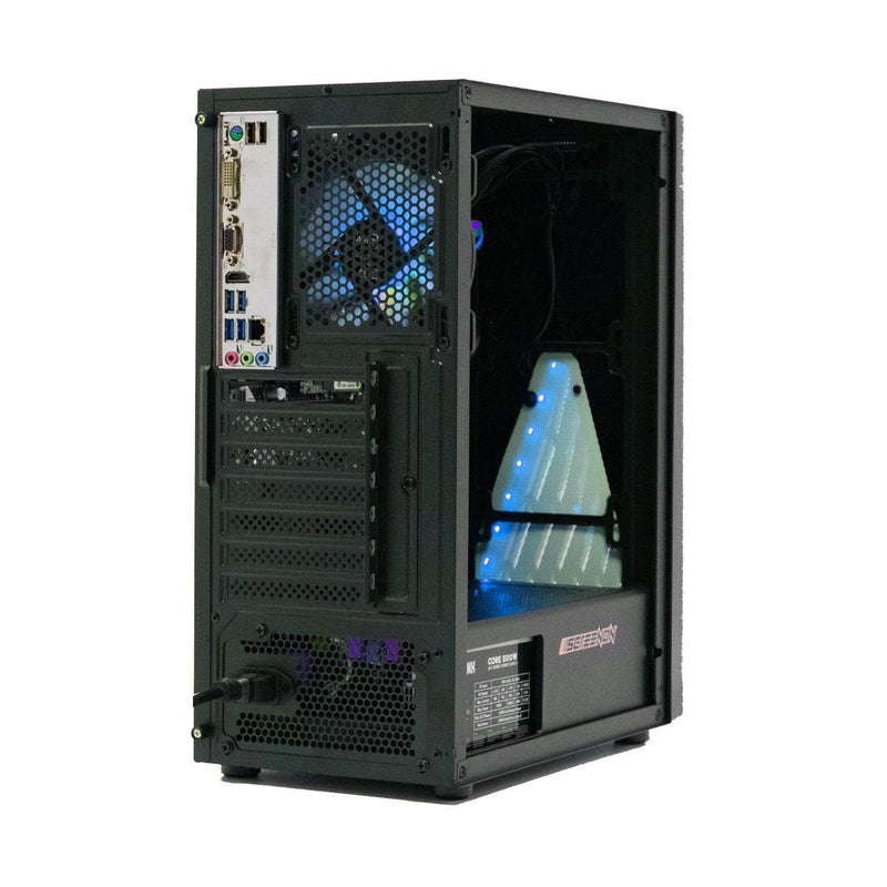 Basis Game PC V2.0 - Ryzen 5 - 8GB DDR4 - 240GB M.2 SSD - Windows 11 Pro - Radeon RX 550 - Blauw - ScreenOn