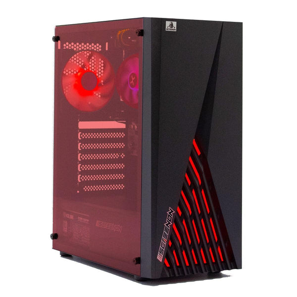 Basis Game PC V2.0 - Ryzen 5 - 8GB DDR4 - 240GB M.2 SSD - Windows 11 Pro - Radeon RX 550 - Rood - ScreenOn