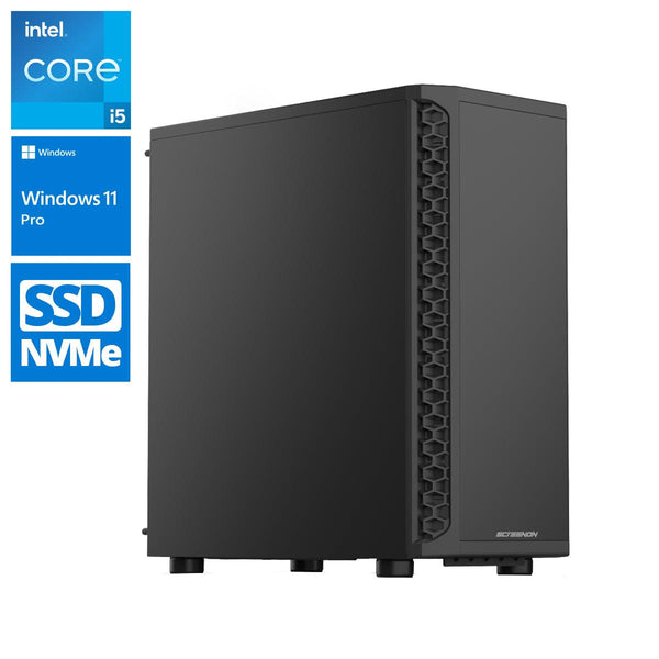 Charlie Desktop PC - Intel® Core™ i5 - 16GB - 1TB SSD - UHD Graphics 630 - WiFi - Incl. Muis en TB - ScreenOn