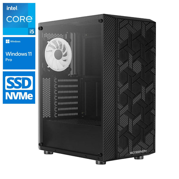 Intel Compleet PC | Intel Core i5 | 16 GB DDR4 | 500 GB SSD - NVMe | Windows 11 Pro - ScreenOn