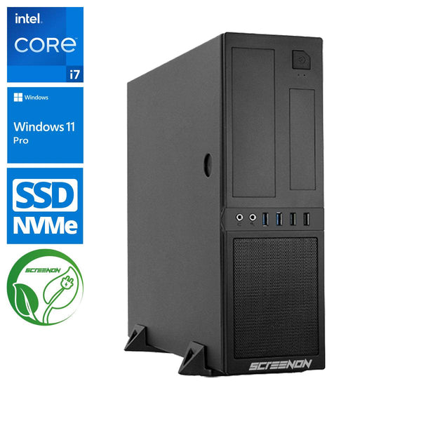 Intel Compleet PC | Intel Core i7 | 32 GB DDR4 | 1 TB SSD - NVMe | Windows 11 Pro - ScreenOn