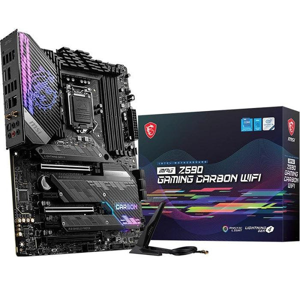 MSI Z590 Gaming Carbon Wi-Fi Intel Z590 LGA 1200 ATX - ScreenOn