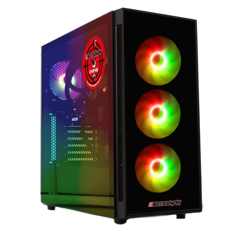 ScreenON - AMD Ryzen 9 - 1TB SSD + 3TB HDD - RTX 3060 - GamePC.X22164 - WiFi - ScreenOn