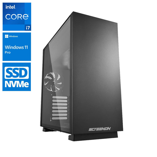ScreenON - Creator - Intel Core i7 - 1TB NVMe SSD + 4TB HDD - 32GB RAM - RTX 3070 - MultimediaPC.M732044 - Wifi & Bluetooth - Cardreader - ScreenOn