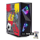 ScreenON - FIFA 23 Gaming PC + gratis FIFA 23 game cadeau - Landen editions - GamePC of Gaming Sets + Game controller - ScreenOn