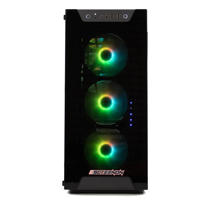 ScreenON - Gaming Set - X48287 - S2 (GamePC.X48287 + 27 Inch Monitor + Toetsenbord + Muis) - ScreenOn