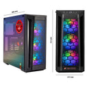 ScreenON - Microsoft Flight Simulator 2020 - PC V.2 - Intel Core i7-10700 - 512GB M.2 NVMe SSD + 2TB HDD - RTX 3070 - 32GB RAM - WiFi - ScreenOn