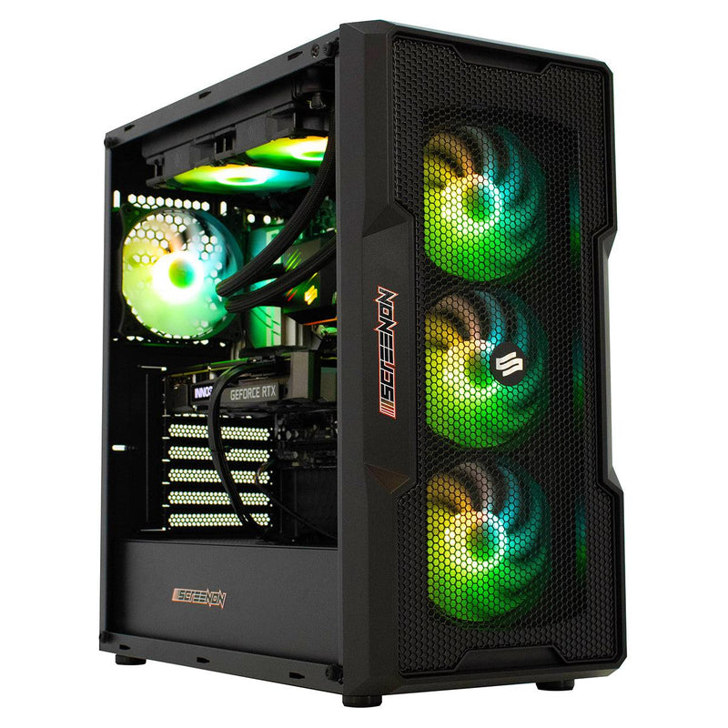 ScreenON - Night Shark - Ryzen 7 3700X - 1024GB M.2 SSD - RTX 3060 - GamePC.V45876 - WiFi - ScreenOn