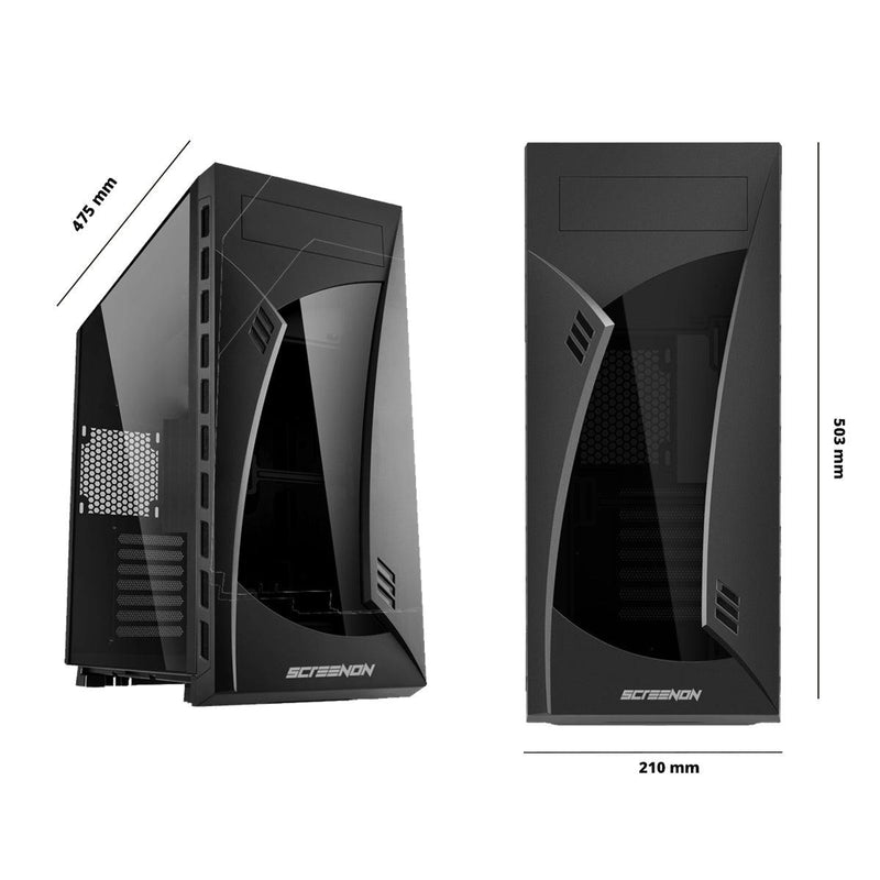 ScreenON - Office Set - Z60070 - V1 - (OfficePC.Z60070 + 24 Inch Monitor + Toetsenbord + Muis) - ScreenOn