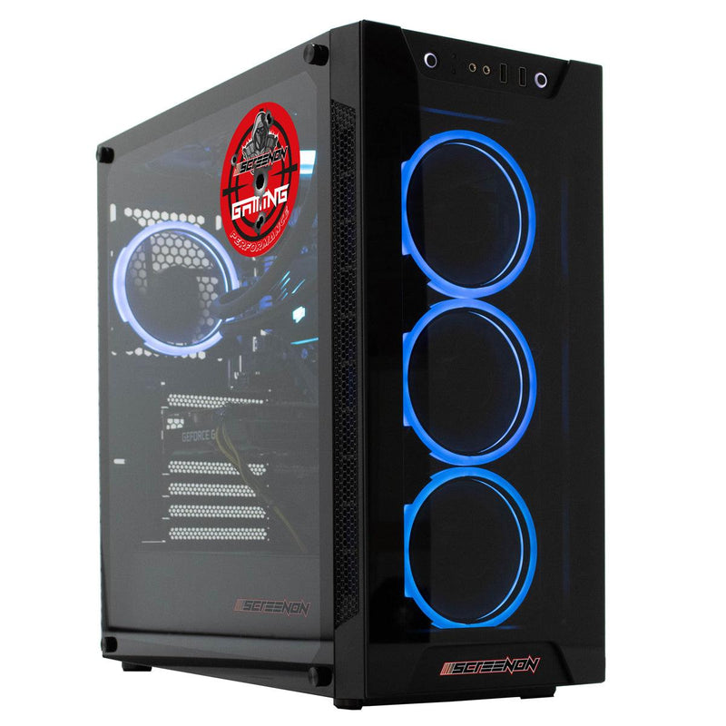ScreenON - Power - Ryzen 7 3700X - 480GB M.2 SSD - RTX 3060 - GamePC.V41020 - WiFi - ScreenOn