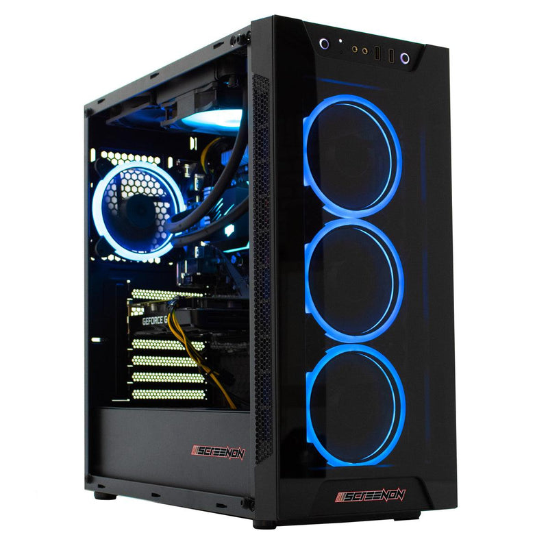 ScreenON - Power - Ryzen 7 3700X - 480GB M.2 SSD - RTX 3060 - GamePC.V41020 - WiFi - ScreenOn