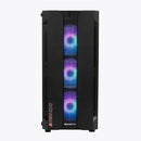 ScreenON - Racing Gaming Set + Aston Martin Flag - F4225027 - (GamePC.F12050 + 27 Inch Monitor + Toetsenbord + Muis + Controller + Gratis Aston Martin Flag) - ScreenOn