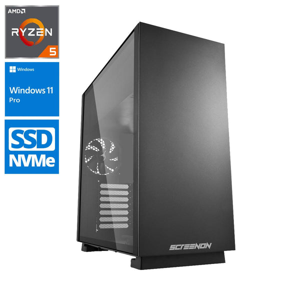 ScreenON – Ryzen 5 - 1TB SSD - GTX 1630 4GB - Home / Office PC.Z14317 - WiFi - ScreenOn