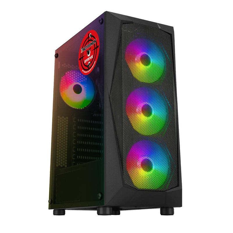 ScreenON - Ryzen 5 - 500GB M.2 SSD - 16GB RAM - Radeon RX 550 - Game PC E723114 - WiFi - ScreenOn