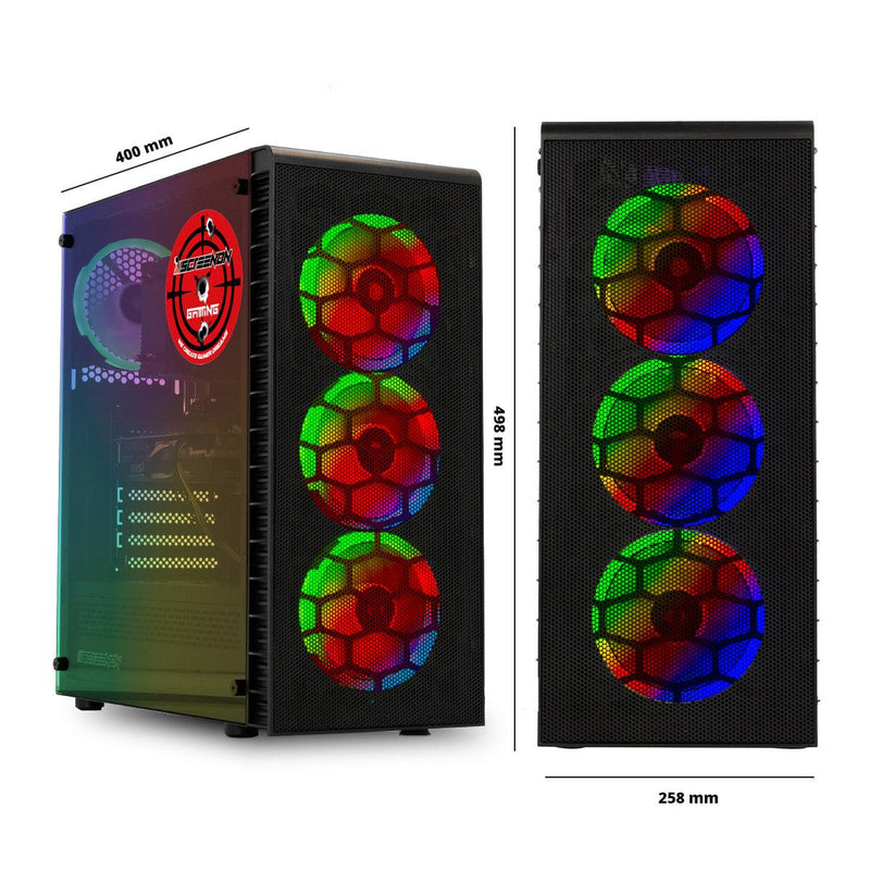 ScreenON - Ryzen 5 5600X - 512GB M.2 SSD + 1TB HDD - RTX-3060 - GamePC.V550105 - WiFi - ScreenOn