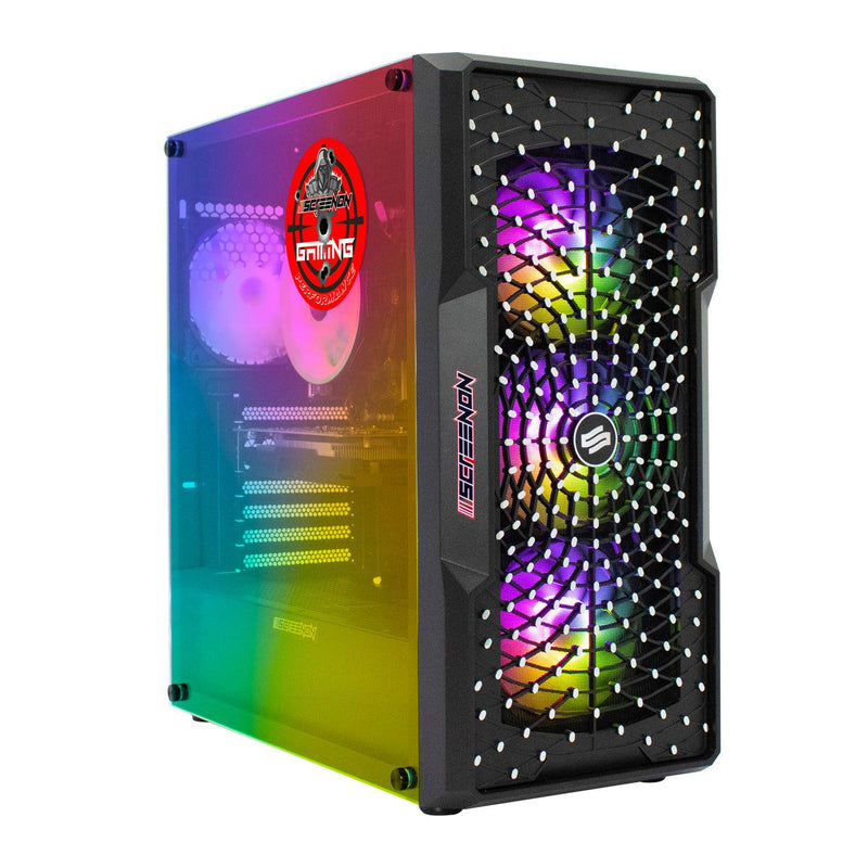 ScreenON - Ryzen 7 - 480GB M.2 SSD + 2TB HDD - RX 6800 16GB - GamePC.X435122 - WiFi - ScreenOn