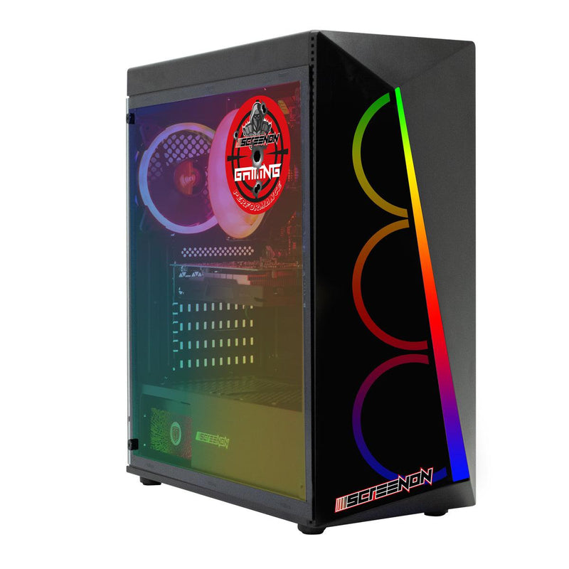 ScreenON - Ryzen 7 5800X - 512GB M.2 SSD + 1TB HDD - RTX-3070 - GamePC.V60030 - WiFi - ScreenOn