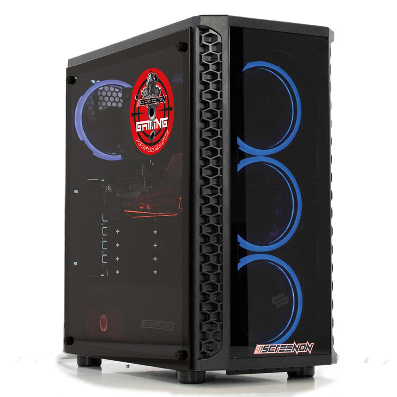 ScreenON - Steel - Intel Core i5 - 240GB M.2 - GTX 1650 - GamePC.V30621 - WiFi - ScreenOn