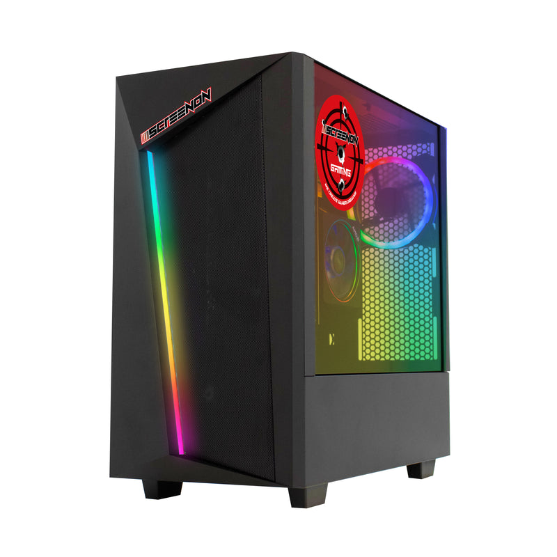Screenon - AMD Ryzen 5 - SSD + HDD - GTX 1630/1650/3060 - GamePC - WiFi